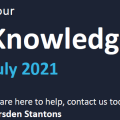 Your Knowledge July 2021